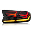 201822 Honda Accord LED Tail Lights Smoke Lambo Style