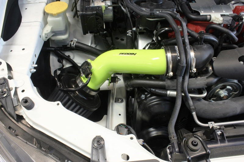 Perrin [18-21 STI] Hi-Power Cold Air Intake Neon Yellow | PSP-INT-326NY