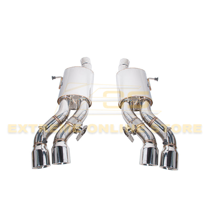 EOS 2016-19 Cadillac CTS-V Dual-Mode Mufflers Axle-Back Exhaust System