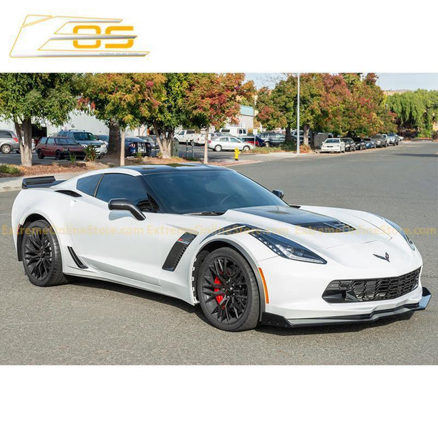 Corvette C7 Stage 2.5 ZR1 Conversion Extended Front Splitter