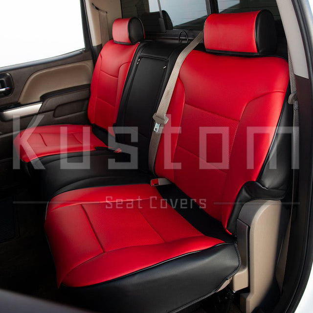 2014-18 GMC Seirra Premium Custom Leather Seat Covers