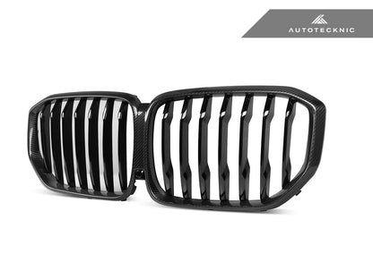 AutoTecknic Dry Carbon Fiber Front Grille - G05 X5 Pre-LCI