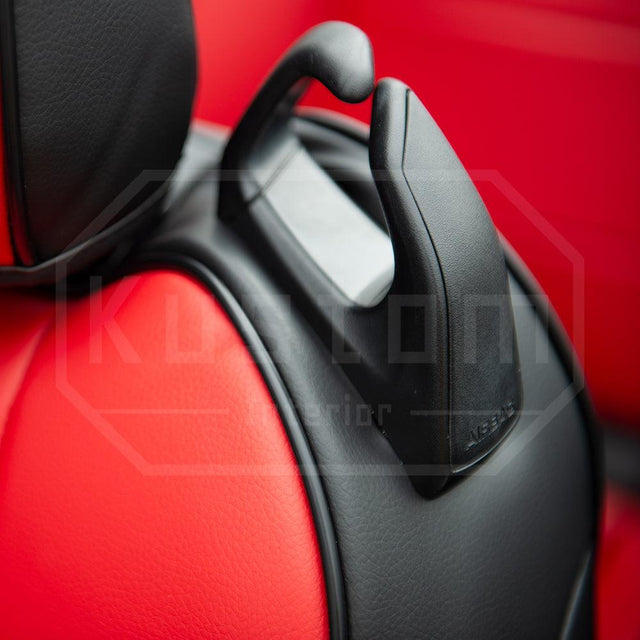 2015-Up Ford Mustang Convertible Custom Leather Seat Covers