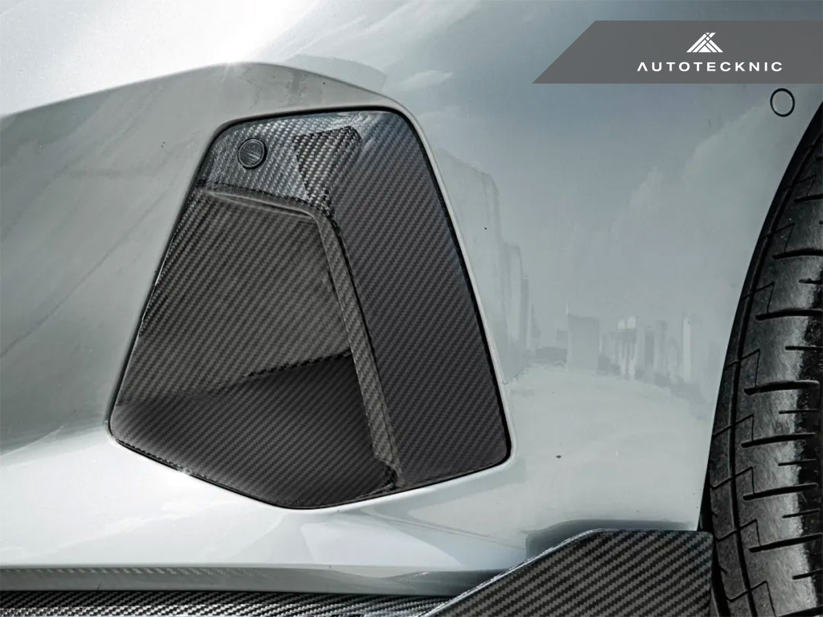 AutoTecknic Dry Carbon Front Bumper Trim Set - G60 5-Series