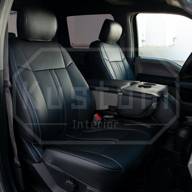 2015-21 Ford F-150 / F-250 Premium Custom Leather Seat Covers