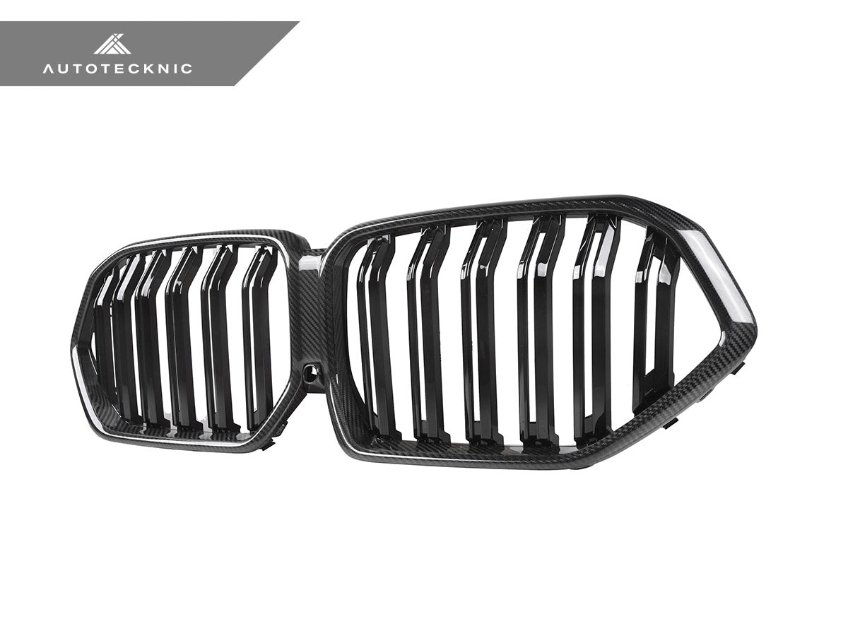 AutoTecknic Dual-Slat Carbon Fiber Front Grille - G06 X6 LCI
