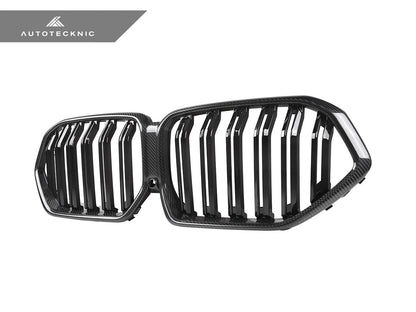 AutoTecknic Dual-Slat Carbon Fiber Front Grille - G06 X6 LCI