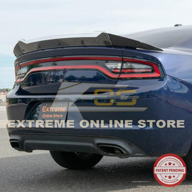 2015-Up Dodge Charger SRT8 Extended Wickerbill Rear Spoiler