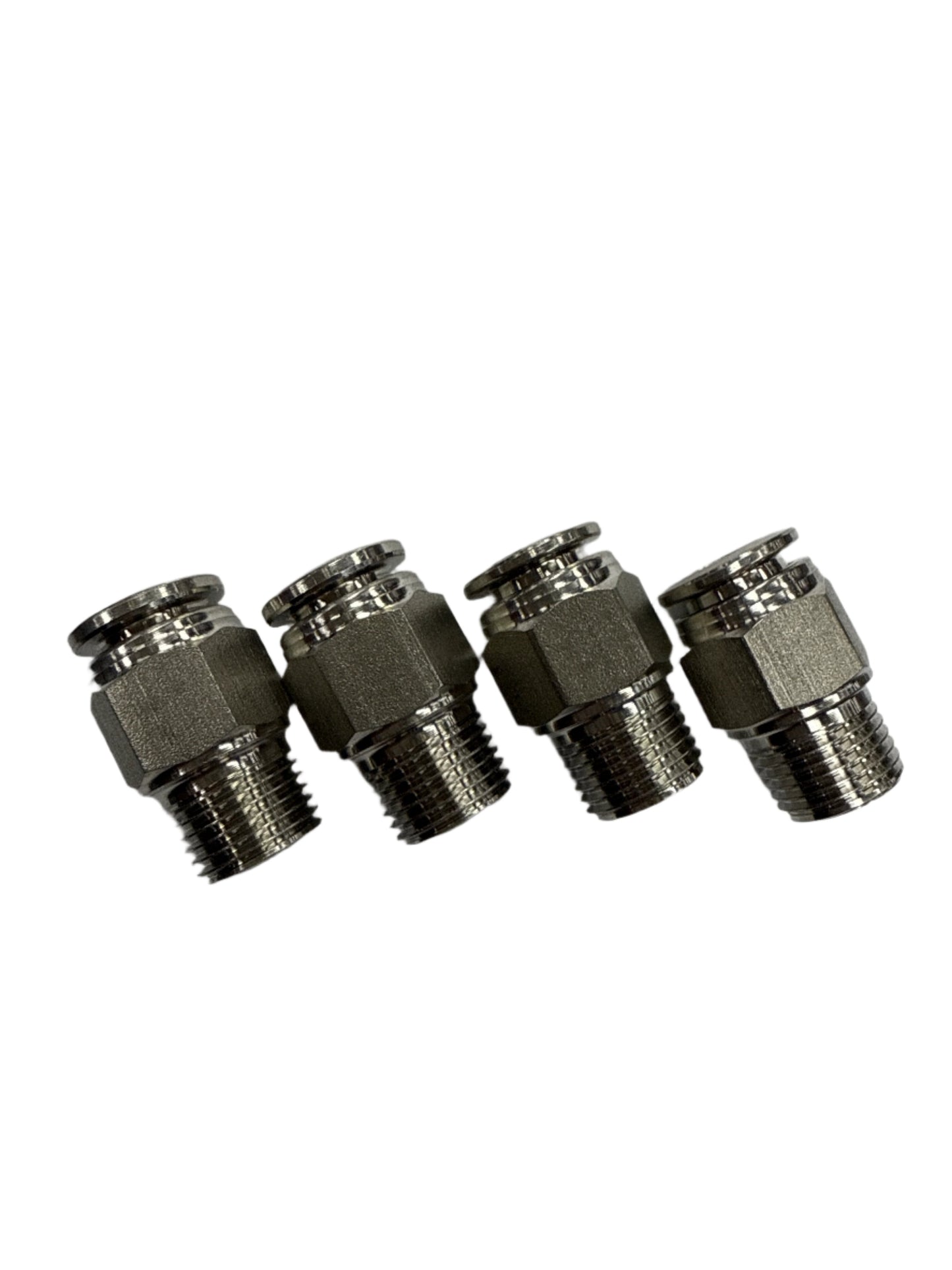 SPDZ1 1/8 NPT - 1/4 DOT Straight 4 Piece Heavy Duty Fitting Kit