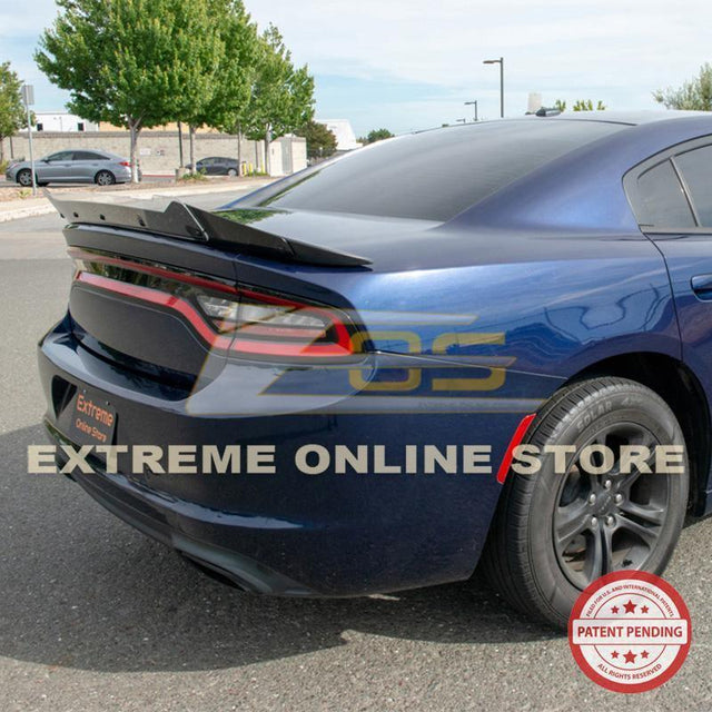 2015-Up Dodge Charger SRT8 Extended Wickerbill Rear Spoiler