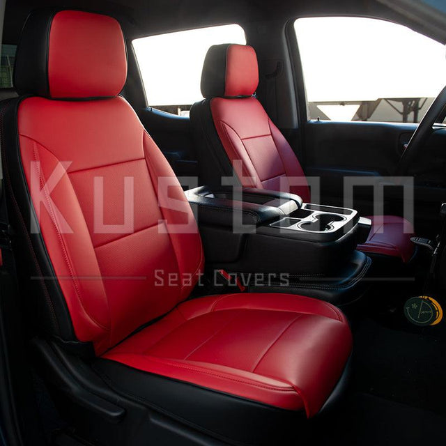 2019-Up GMC Sierra Premium Custom Leather Seat Covers