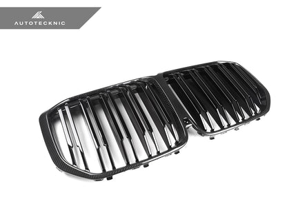 AutoTecknic Dual-Slats Dry Carbon Front Grille - G07 X7 Pre-LCI
