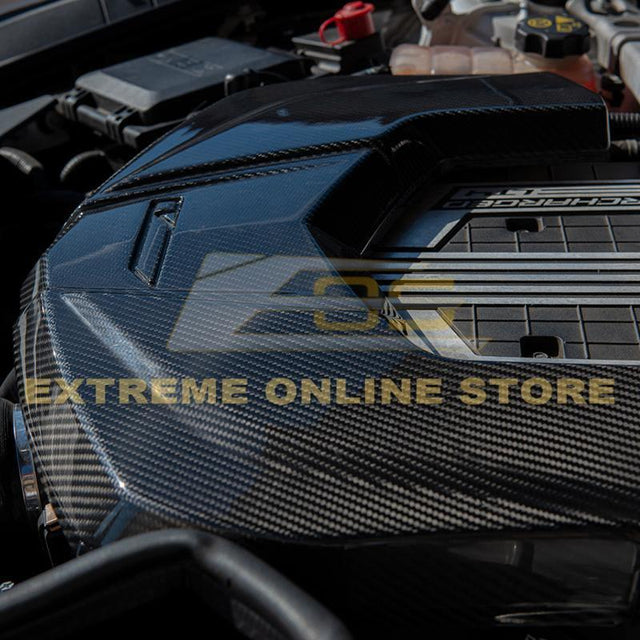 2016-Up Cadillac CTS-V Carbon Fiber Front Engine Cover