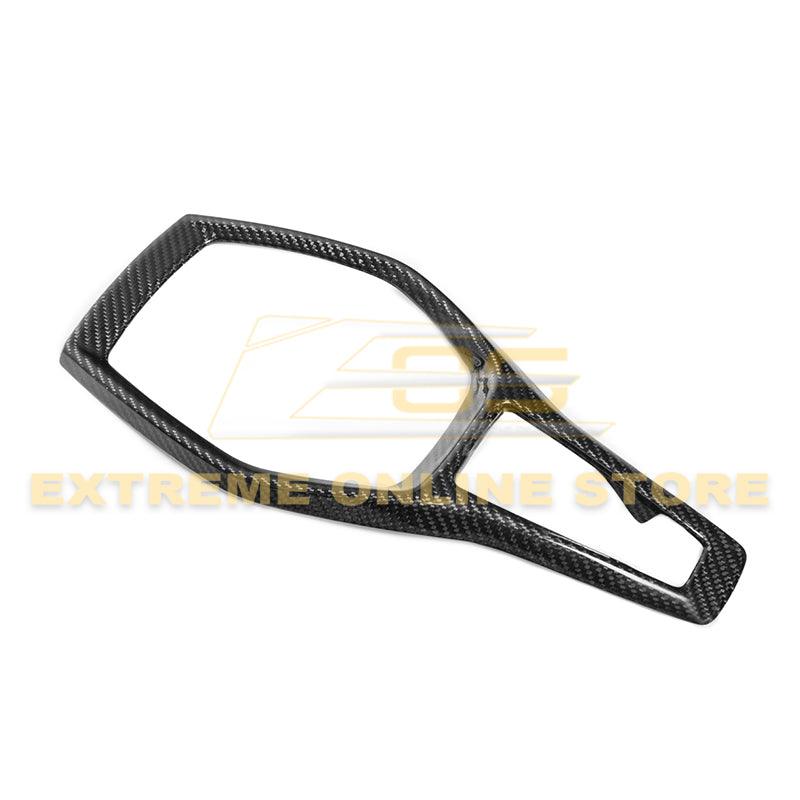6th Gen Camaro Carbon Fiber Center Console Gear Shift Panel Cover