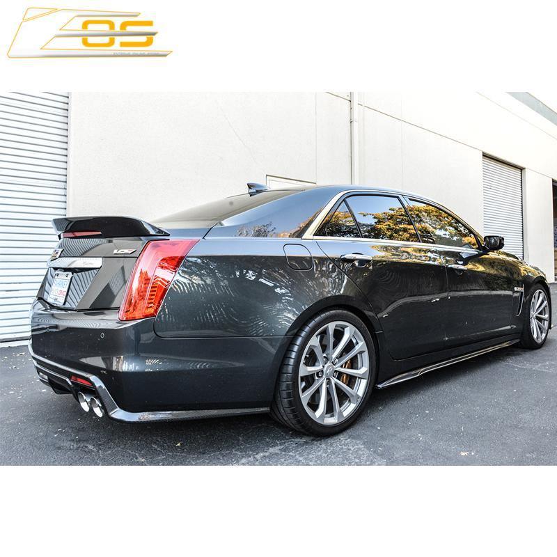 2016-Present Cadillac CTS-V Carbon Fiber Side Skirts Rocker Panels