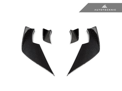 AutoTecknic Dry Carbon Corsa Canard Set - BMW G80 M3 | G82 M4