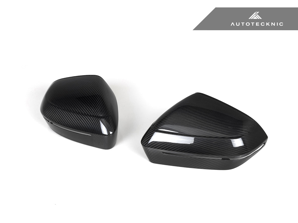 AutoTecknic Dry Carbon Fiber Mirror Cap Set - G45 X3
