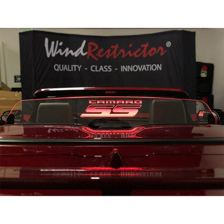 WindRestrictor® Camaro Convertible Rear Add On Wind Deflector