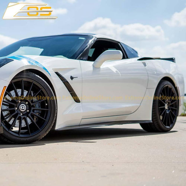 Corvette C7 Stingray / Z51 Carbon Flash Side Skirts Rocker Panels