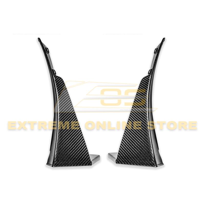 Corvette C7 Stage 3 Front Splitter Wickerbill Extension Winglets