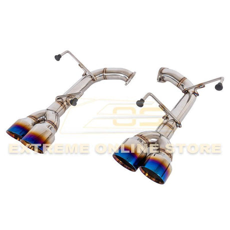 2015-21 Subaru WRX / STi Axle Back Quad Burnt Tips Exhaust