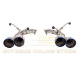 2015-21 Subaru WRX / STi Axle Back Quad Burnt Tips Exhaust