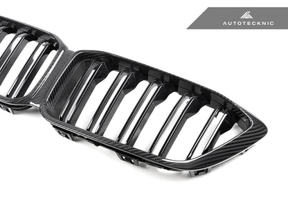 AutoTecknic Replacement Dry Carbon Front Grille - F87 M2 Competition