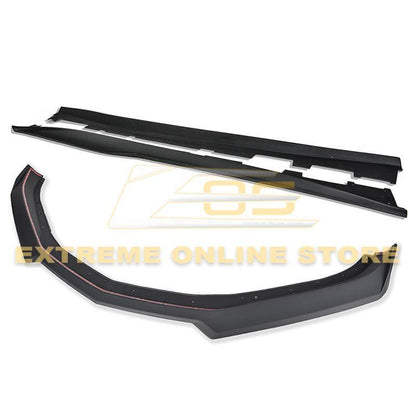6th Gen Camaro Facelift 1LE Front Splitter Lip & Side Skirts