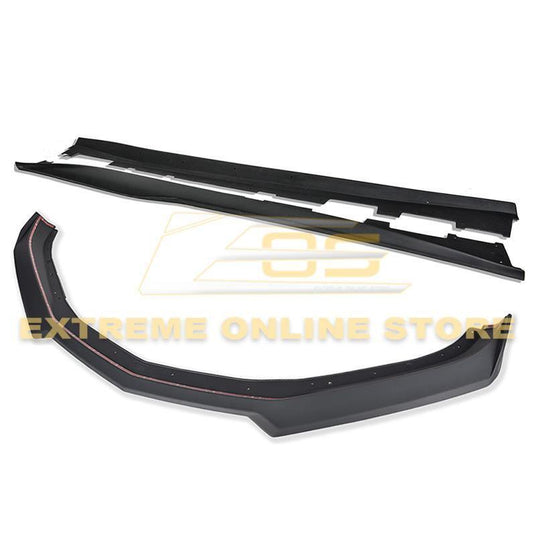 6th Gen Camaro Facelift 1LE Front Splitter Lip & Side Skirts