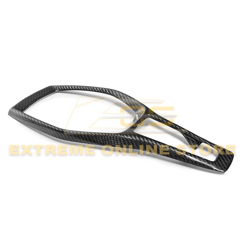 6th Gen Camaro Carbon Fiber Center Console Gear Shift Panel Cover