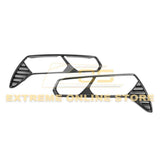 Corvette C7 Carbon Fiber Rear Tail Light Bezels