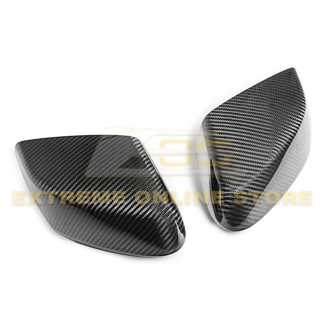 Corvette C8 Carbon Fiber Upper Mirror Covers