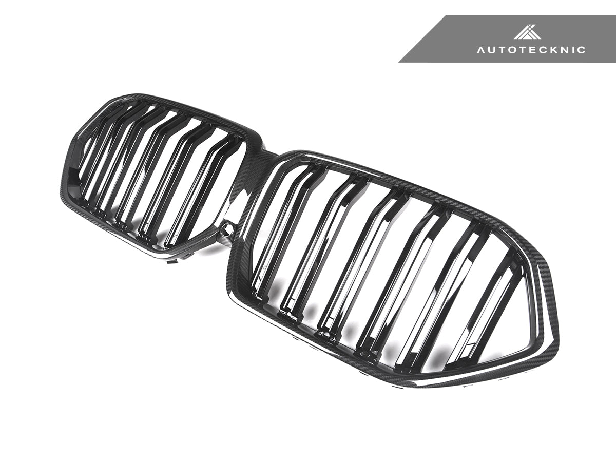 AutoTecknic Dual-Slats Dry Carbon Front Grille - G06 X6 Pre-LCI