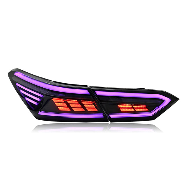 201824 Toyota Camry Xsexle Style RGB Tail Lights