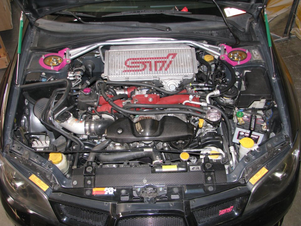 APR Performance Carbon Fiber Radiator Cooling Shroud Subaru Impreza WRX | STI 2006-2007