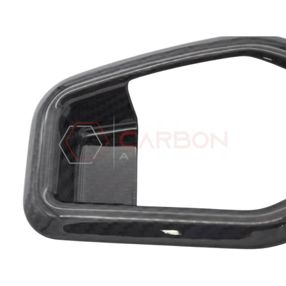 2024+ S650 Mustang Seat Rear Handle Outer Trim Hard Carbon Fiber Cover | 2pcs