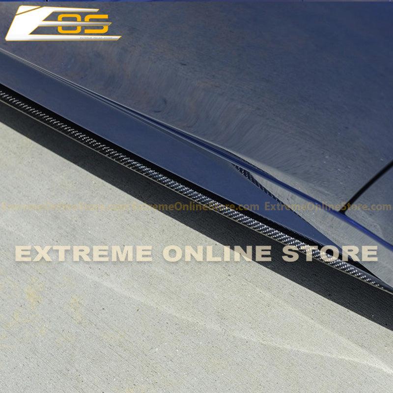 2012-18 BMW F30 3-Series M-Sport Carbon Fiber Side Skirts Rocker Panels