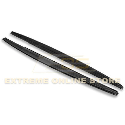 2012-18 BMW F30 3-Series M-Sport Carbon Fiber Side Skirts Rocker Panels