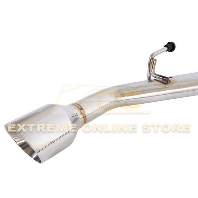 2014-Up Infiniti Q50 Muffler Delete Axle Back 4.5" Dual Tips Exhaust