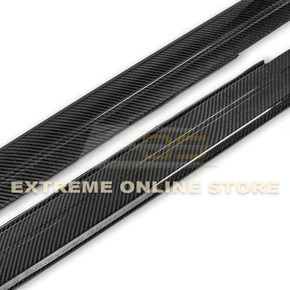2012-18 BMW F30 3-Series M-Sport Carbon Fiber Side Skirts Rocker Panels