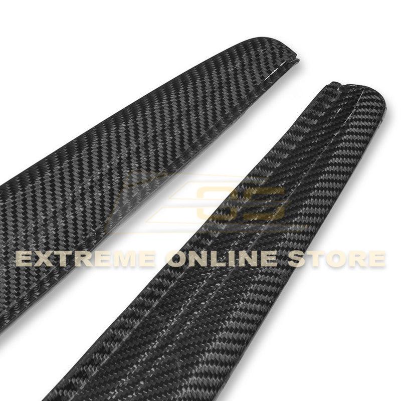 2012-18 BMW F30 3-Series M-Sport Carbon Fiber Side Skirts Rocker Panels