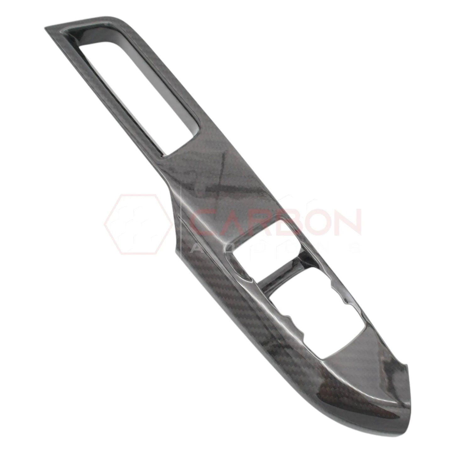 2024+ S650 Mustang Hard Carbon Fiber Window Switch Control Trim Cover | V2