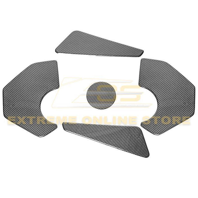 Corvette C8 Carbon Fiber Engine Bay Panel Accent Covers