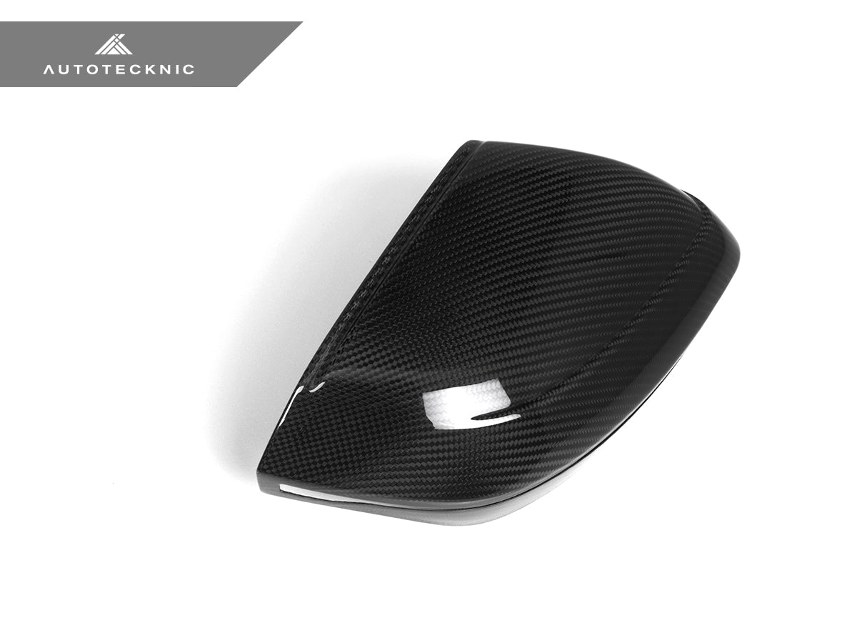 AutoTecknic Dry Carbon Fiber Mirror Cap Set - G60 5-Series | G70 7-Series