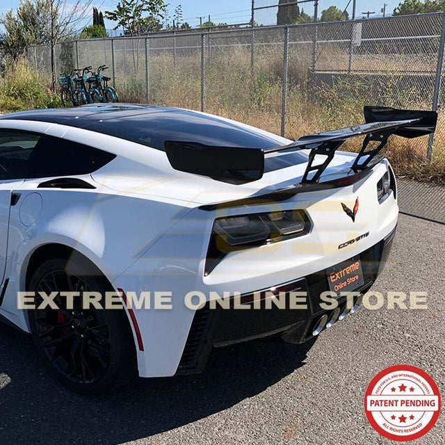 Corvette C7 ZR1 ZTK Conversion Rear Spoiler High Wing