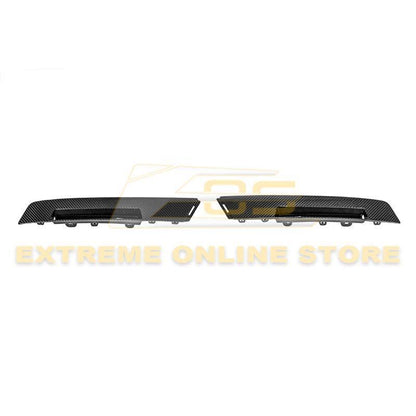 2009-15 Cadillac CTS-V Coupe Carbon Fiber Rear Bumper Insert Covers
