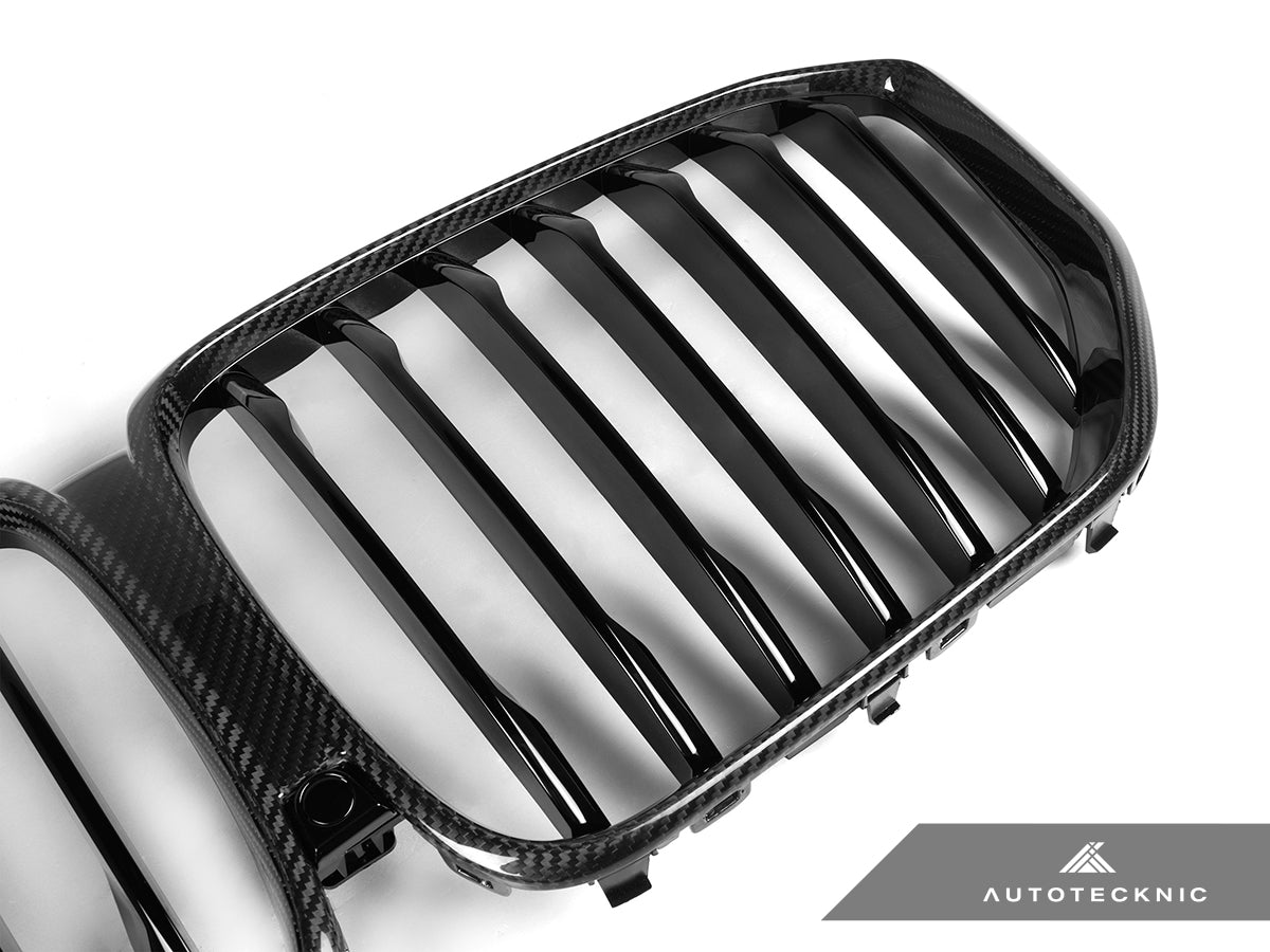 AutoTecknic Dry Carbon Fiber Front Grille - G05 X5 Pre-LCI