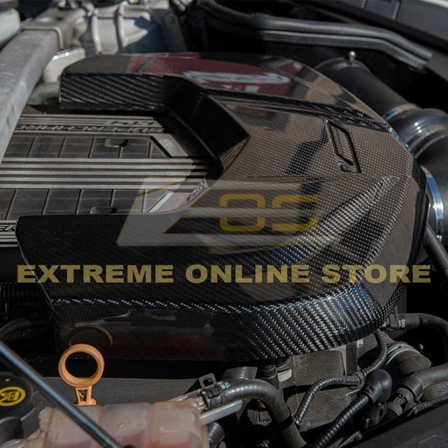 2016-Up Cadillac CTS-V Carbon Fiber Front Engine Cover