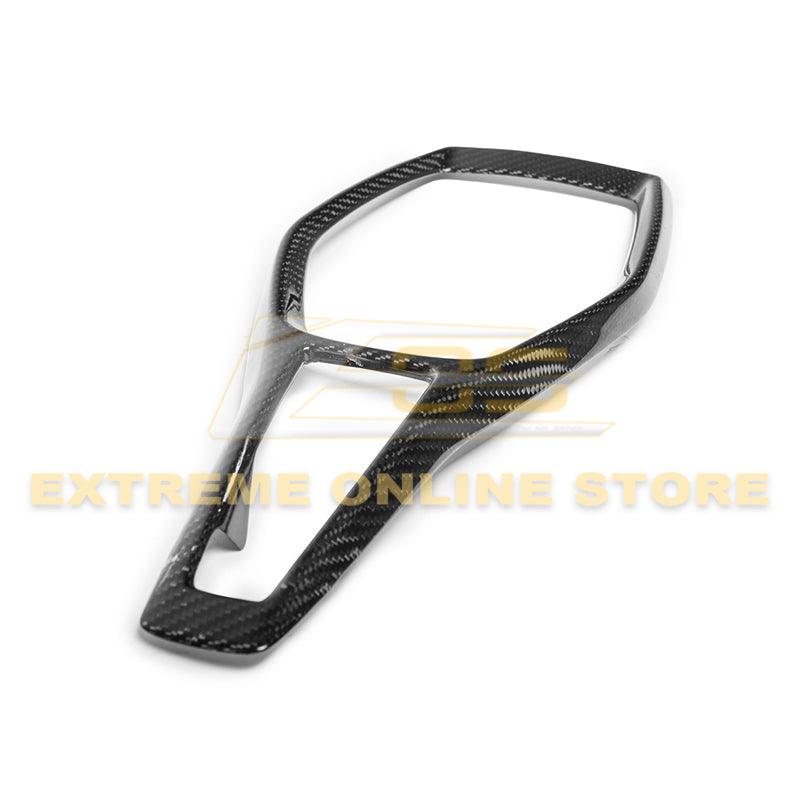 6th Gen Camaro Carbon Fiber Center Console Gear Shift Panel Cover