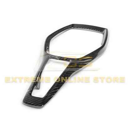 6th Gen Camaro Carbon Fiber Center Console Gear Shift Panel Cover